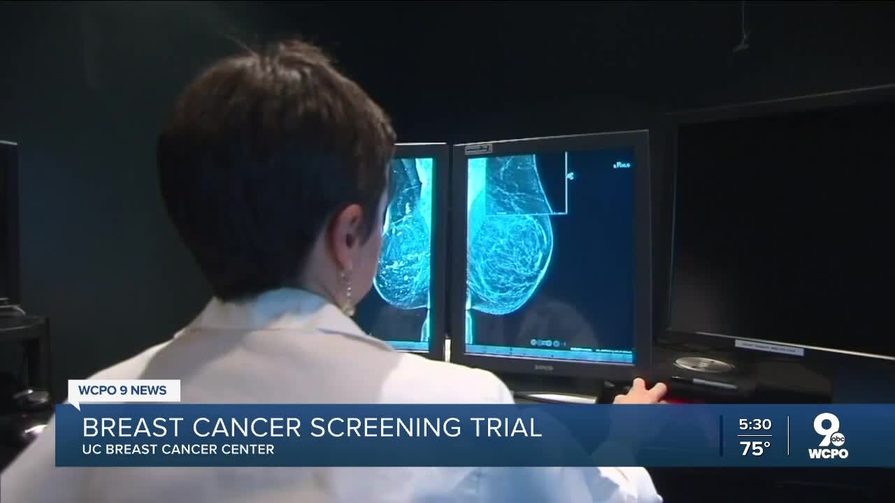 Breast cancer screening trial at UC