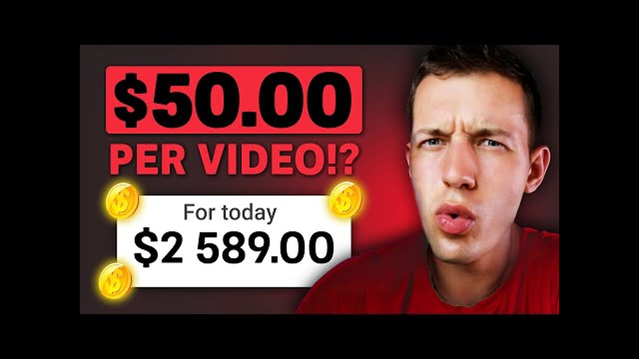 EASIEST $100+ Every Hour Watching YouTube Videos A Day While You Listen to Music - Make Money Online