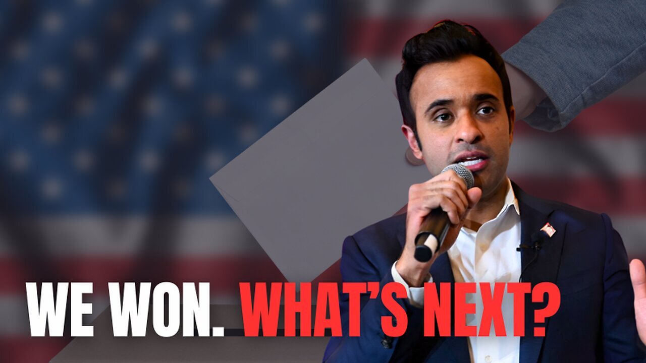 WE WON. What's Next? | Vivek Ramaswamy Live From COSI Museum in Ohio