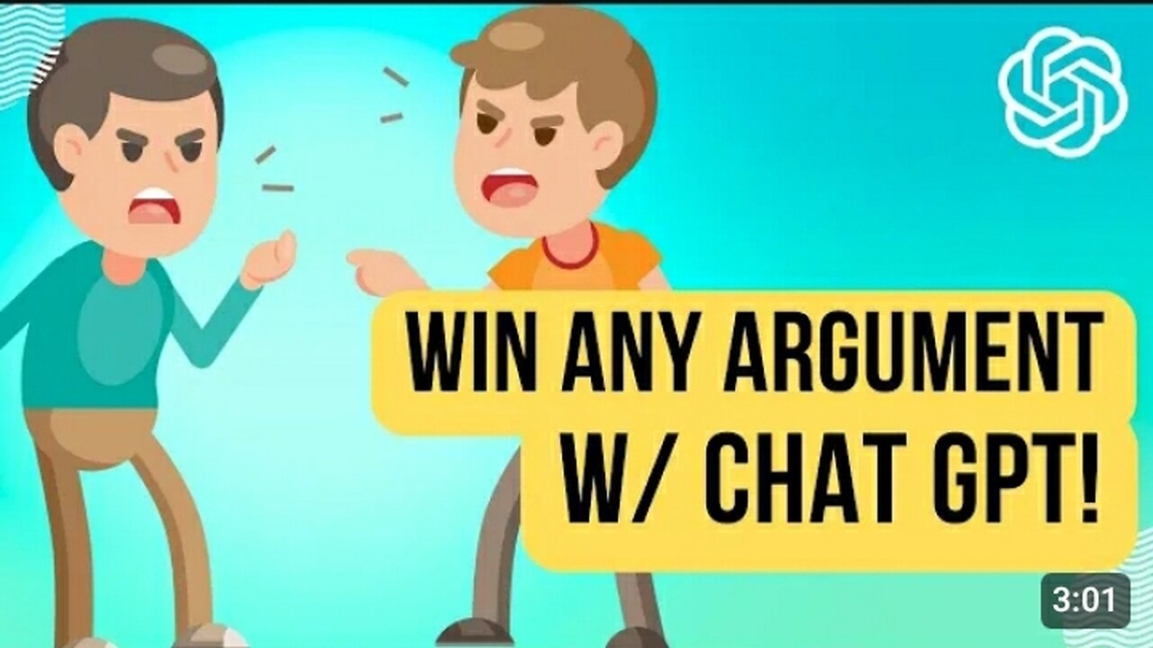 Win Any Argument or Debate with AI and ChatGPT