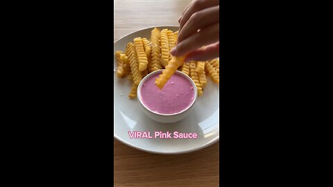 Viral Pink Dipping Sauce Recipe