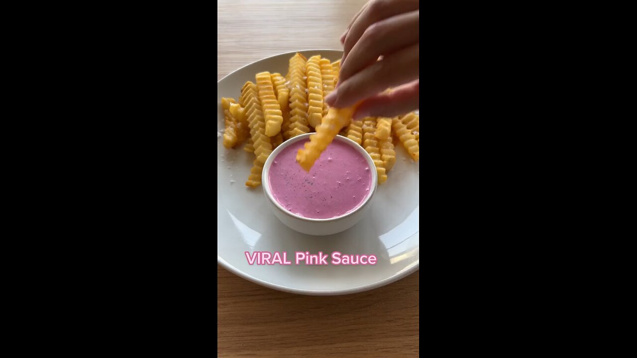 Viral Pink Dipping Sauce Recipe