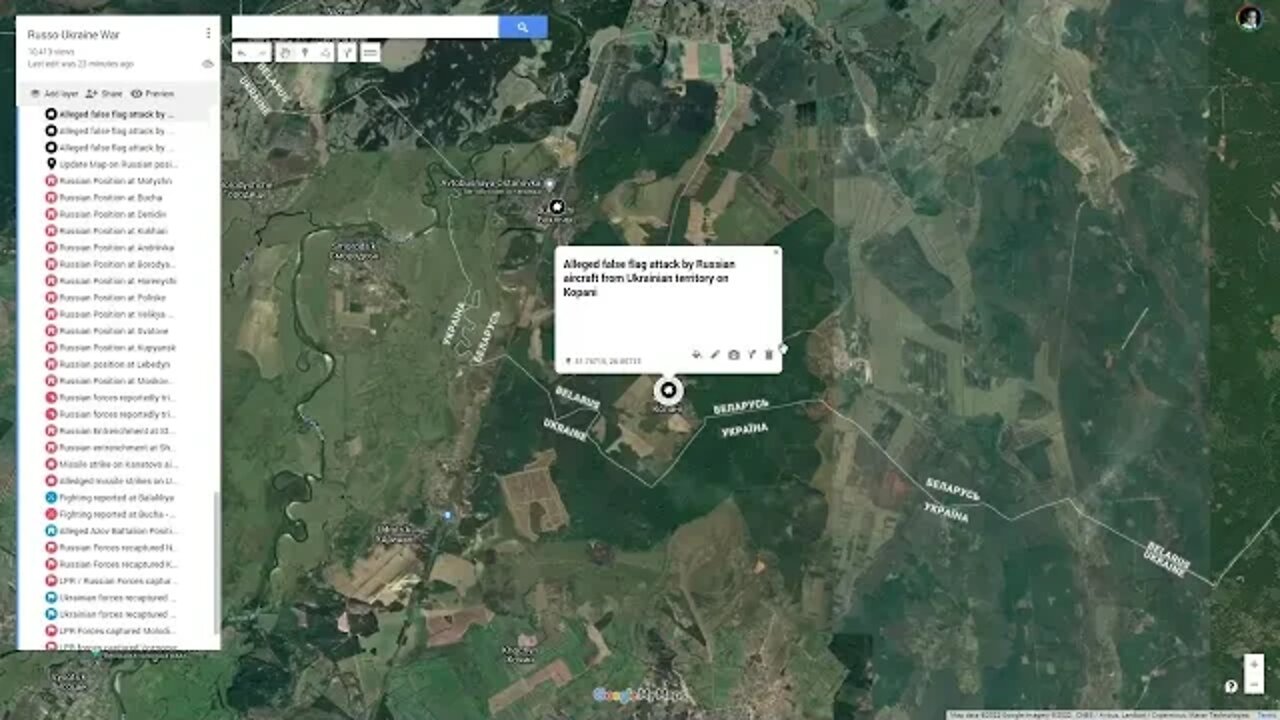 Ukraine: Russian plane flew into Ukraine airspace to bomb Belarus territory as a provocation
