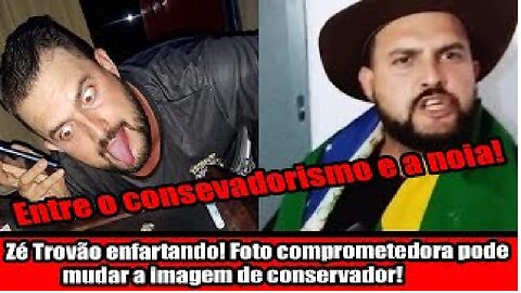 Zé Trovão enfartando! Foto comprometedora pode mudar a imagem de conservador