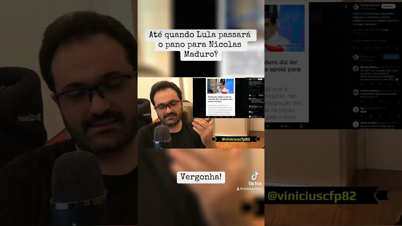 Até quando Lula passará o pano para Nicolas Maduro?