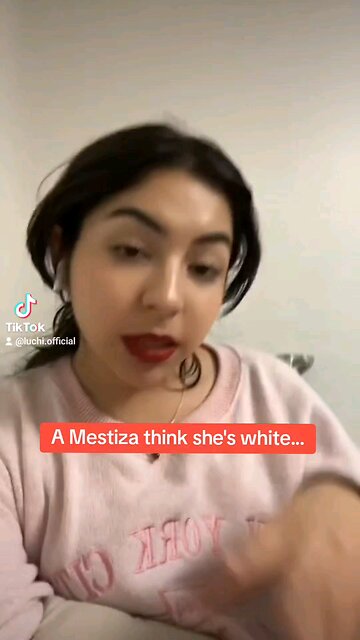 This Mestiza Thinks She's White 😭😭😭😭