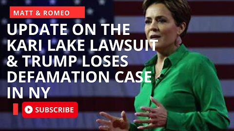 Comer Press Conference | Update on the Kari Lake Lawsuit & Trump Loses Defamation Case in NY