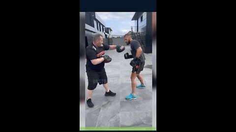 Andrew tate boxing training