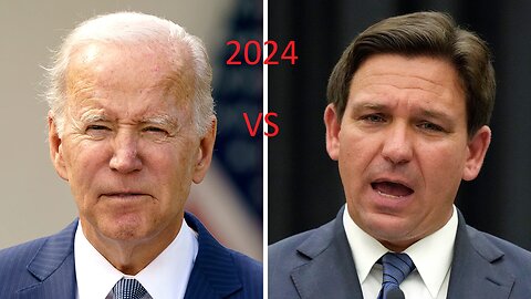 2024 election prediction Ron Desantis vs Joe Biden