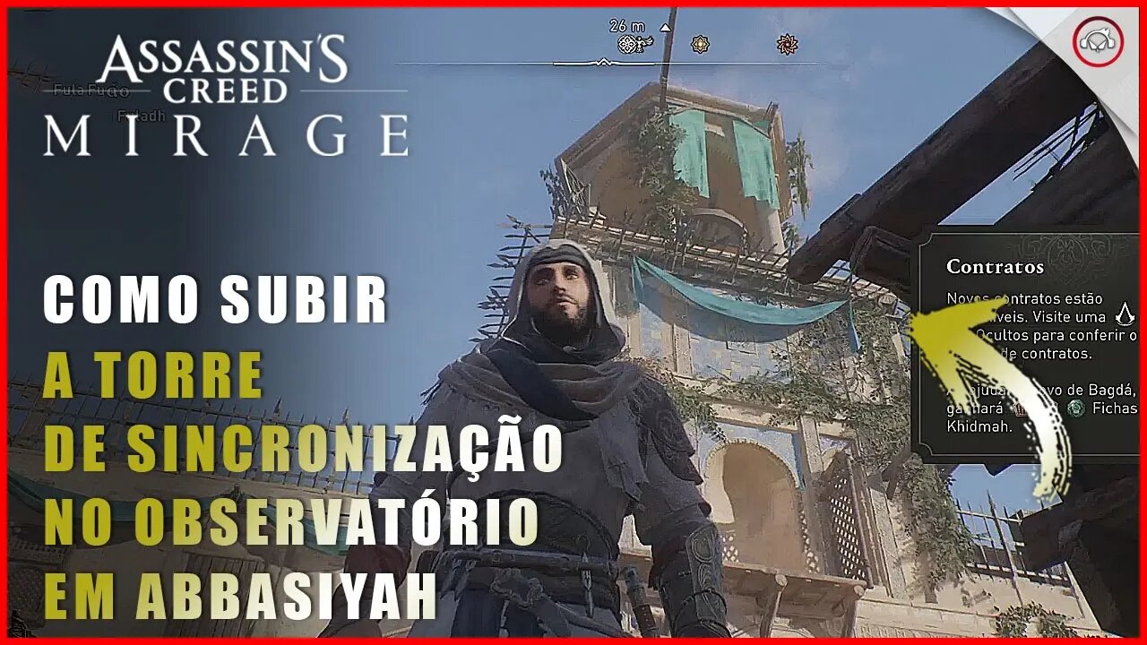 AC Mirage, Como subir a torre de sincronização no observatório em Abbasiyah | Super-Dica