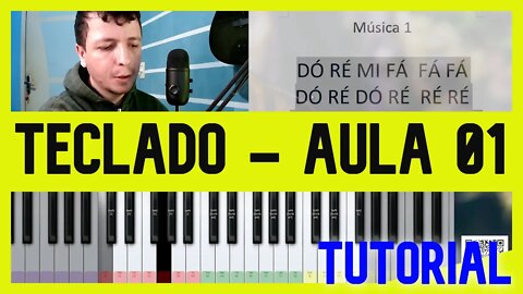 TECLADO MUSICAL - Aula 1 - As notas musicais