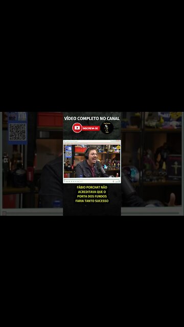 FÁBIO PORCHAT SOBRE O PORTA DOS FUNDOS #shorts #portadosfundos #fabioporchat #podpah