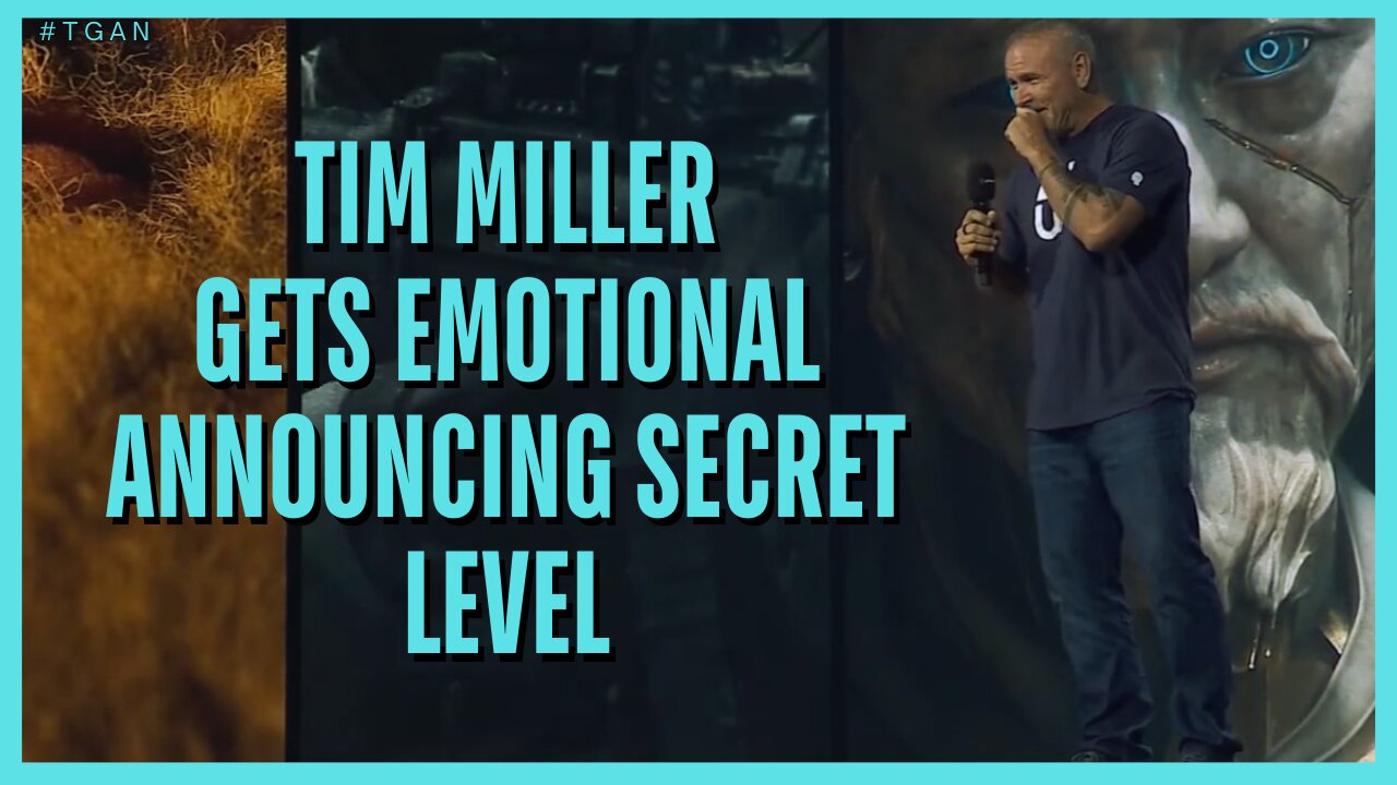 Tim Miller Gets Choked Up Announcing New Series Secret Level