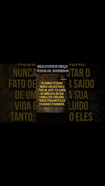 "Seja Forte e Vença Todas as Barreiras "