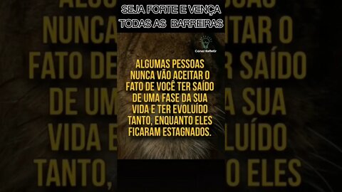 "Seja Forte e Vença Todas as Barreiras "