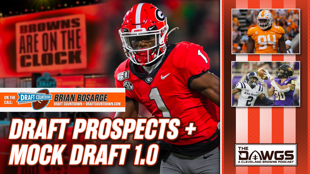 NFL Draft Prospects + Mock Draft 1.0 (feat. Brian Bosarge from Draft Countdown)