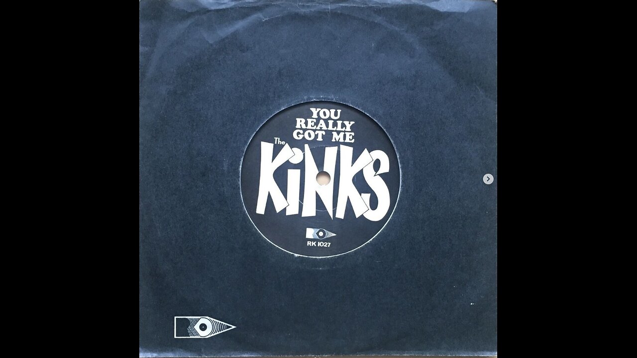 KINKS YOU REALLY GOT ME 1980 UK RK VINYL 7 " 45 SINGLE RK 1027