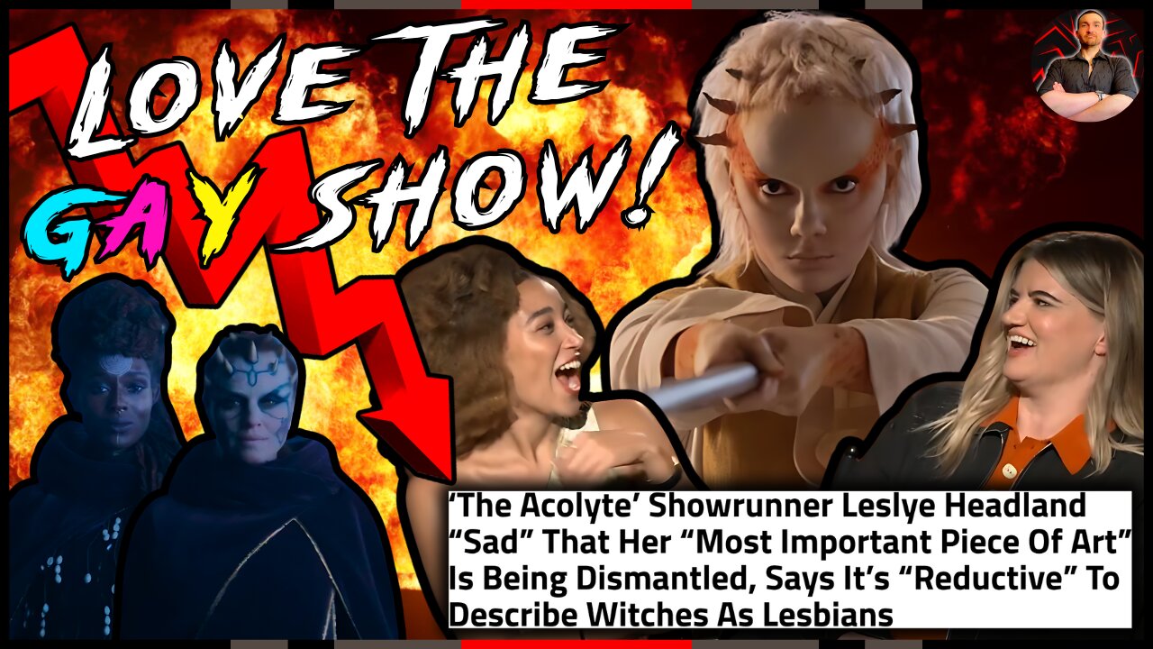 The Acolyte's Leslye Headland is SAD Her Star Wars Show is BAD!