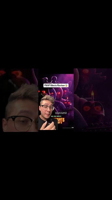 FNAF Movie Review #scary #fnaf #moviereview