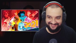 (REACT) RETROSPECTIVA ANIMADA 2021 ♫ - ft Lucas Inutilismo - @Canal Nostalgia