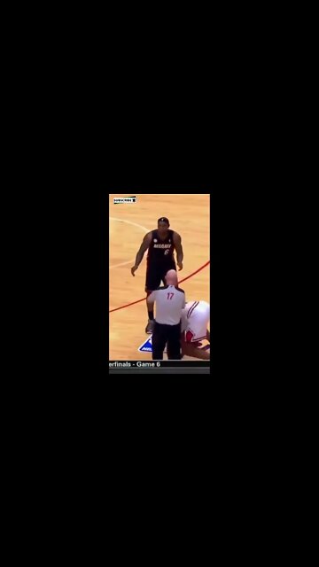 Lebron Gets Tech - Cries To Ref - With Baby Bron #shorts