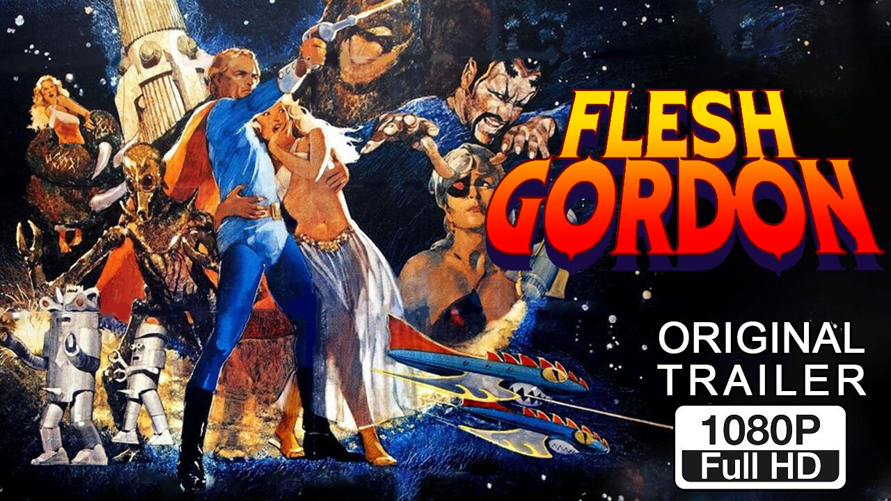 🍿 Flesh Gordon - (1974) ORIGINAL TRAILER - 1080p 🍿