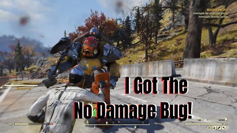 The No Damage Bug In Fallout 76 and How I Got It