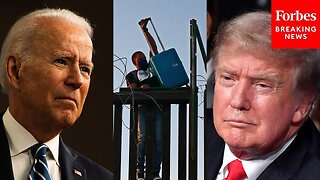 WHAT THE HELL KIND OF A POLICY IS THAT?': TRUMP LAMBASTS BIDEN BORDER POLICY IN GEORGIA SPEECH