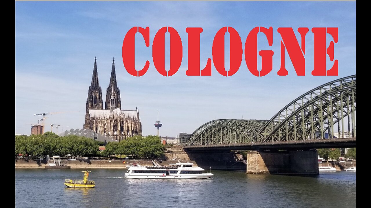 Walking in Cologne (Köln), Germany.