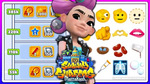 Subway Surfers Marrakesh 2021 | Novos Emojis Chegando em Breve | Recorde com Cleo