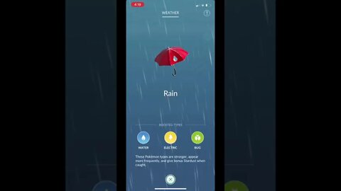 Pokémon Go - Tornado Warning Weather? #Shorts