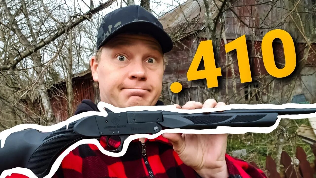 I bought a 410...first shots