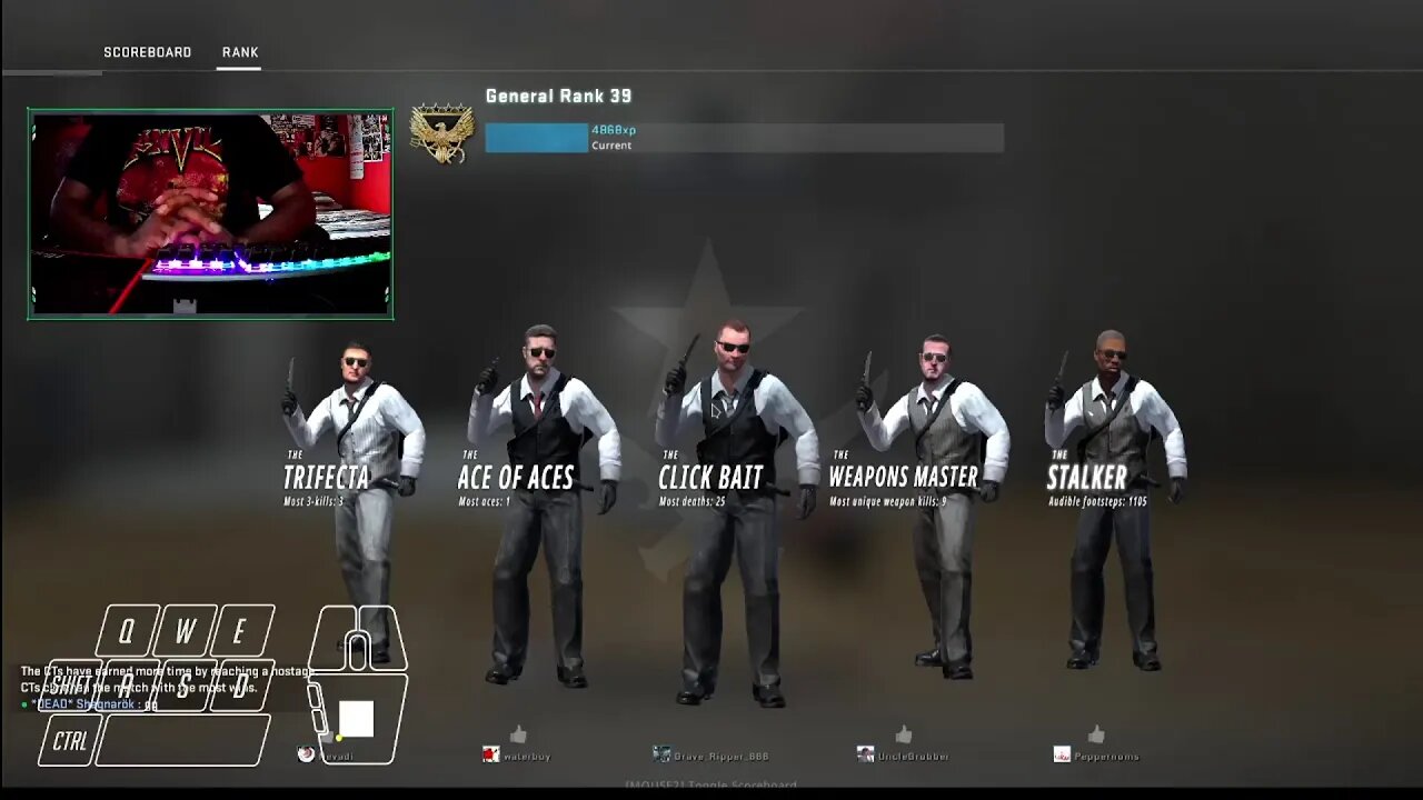 Playing CSGO tonight on some matches! Come join in the fun!!