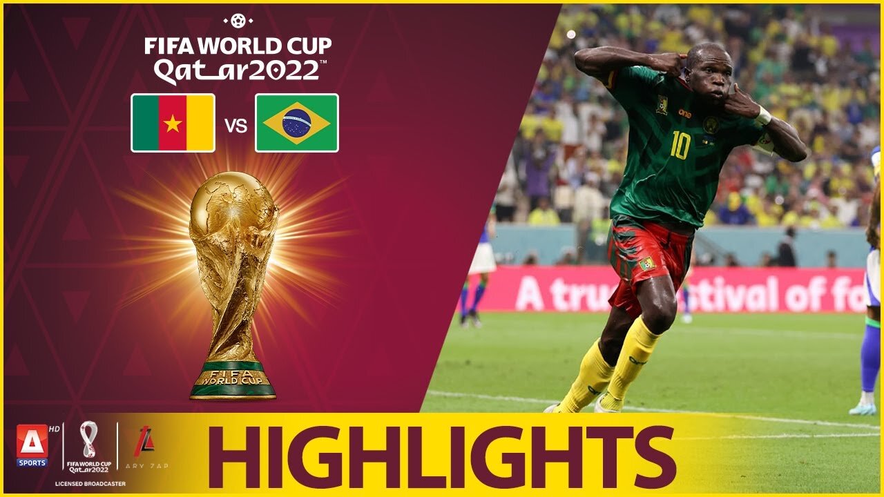 Highlights- Cameroon vs Brazil - FIFA World Cup Qatar 2022™
