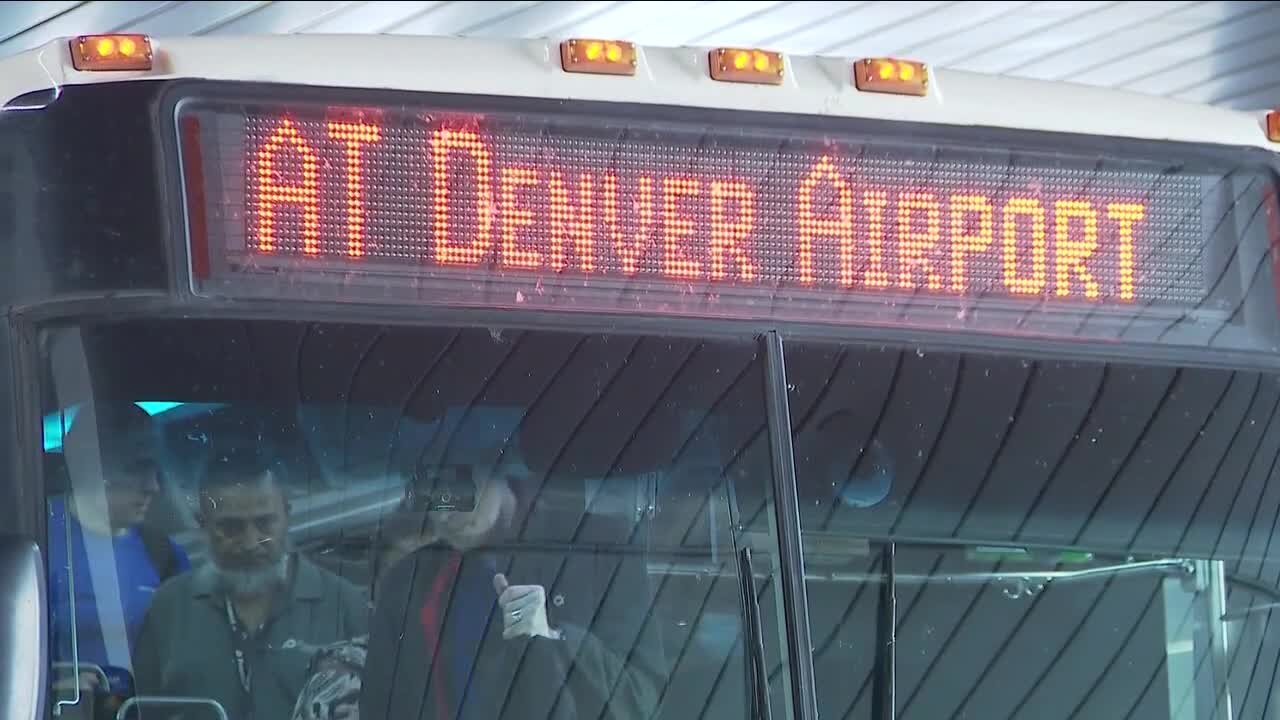 RTD bus service to DIA disrupted Monday morning, leaving some airport workers, commuters stranded