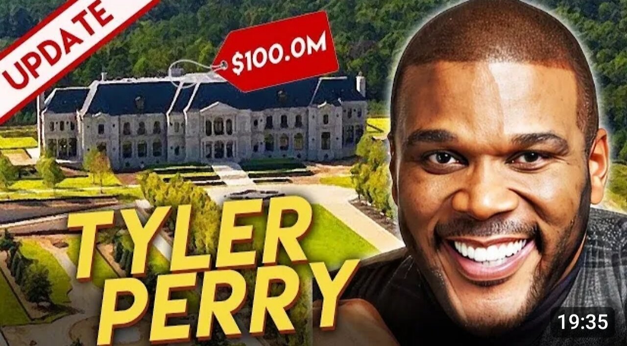 Tyler Perry | House Tour | $100 Million Atlanta Mansion & More