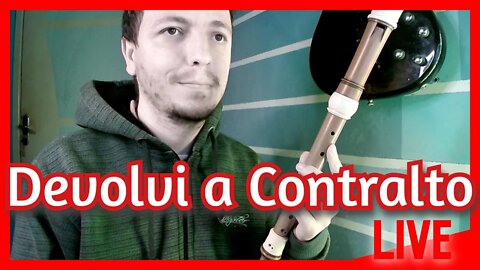 Devolvi a contralto nova - Live de sexta