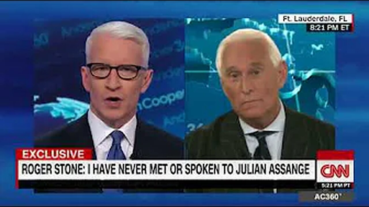 Anderson Cooper 360 Interview with Roger Stone