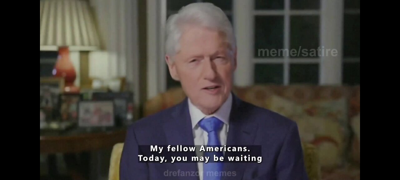 BILL CLINTON MAKES STATEMENT ON EPSTEIN CLIENT LIST