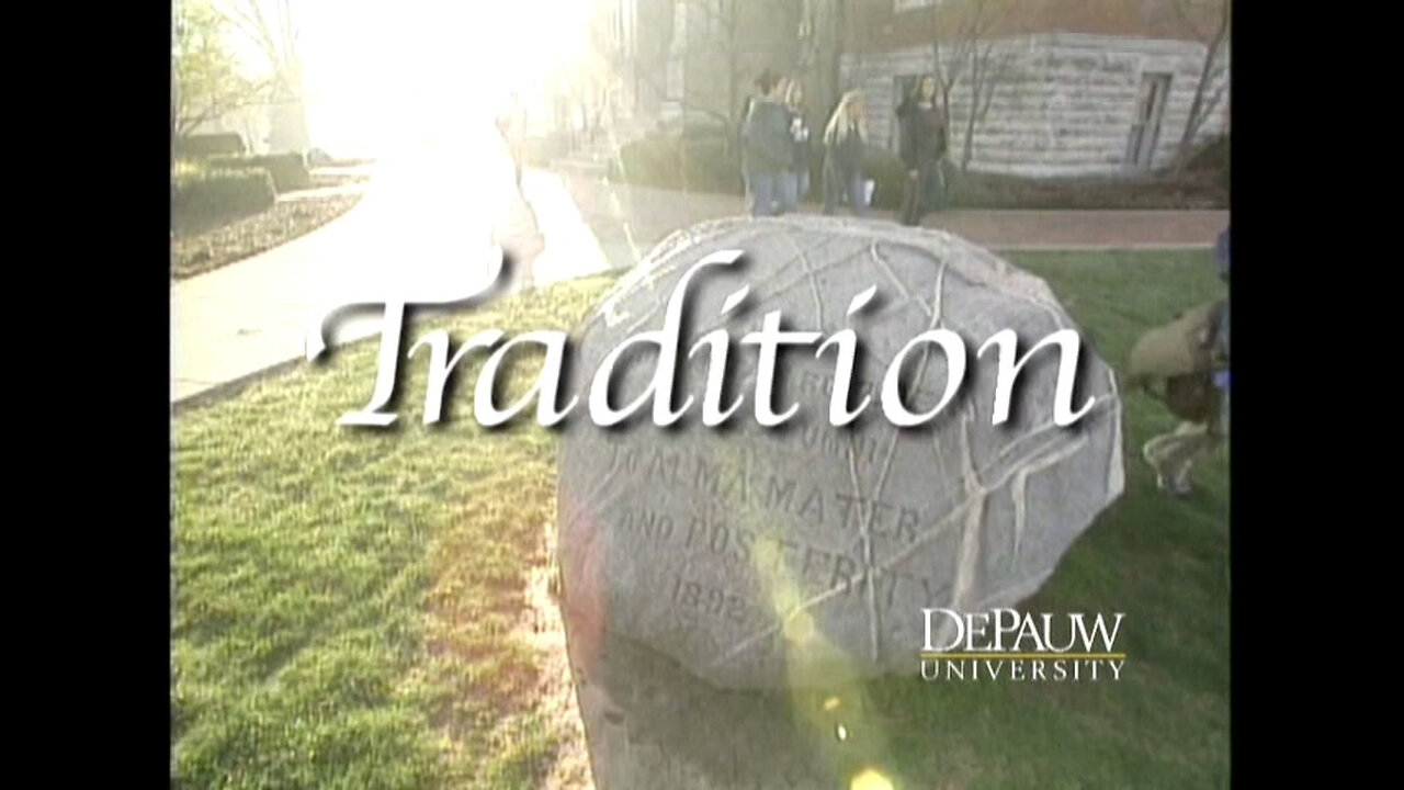 November 15, 2003 - DePauw University Institutional Spot with President Bob Bottoms