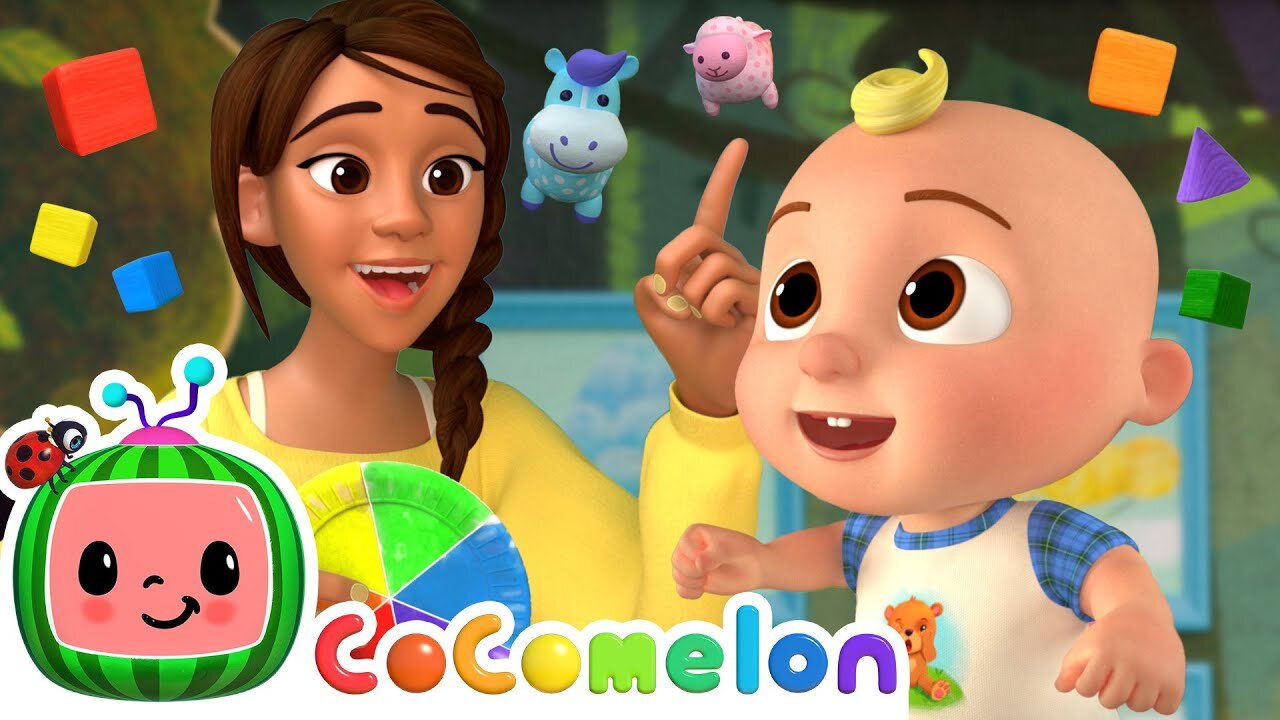 Learn Colors & Animals with Ms Appleberry! | CoComelon Nursery Rhymes & Kids Songs