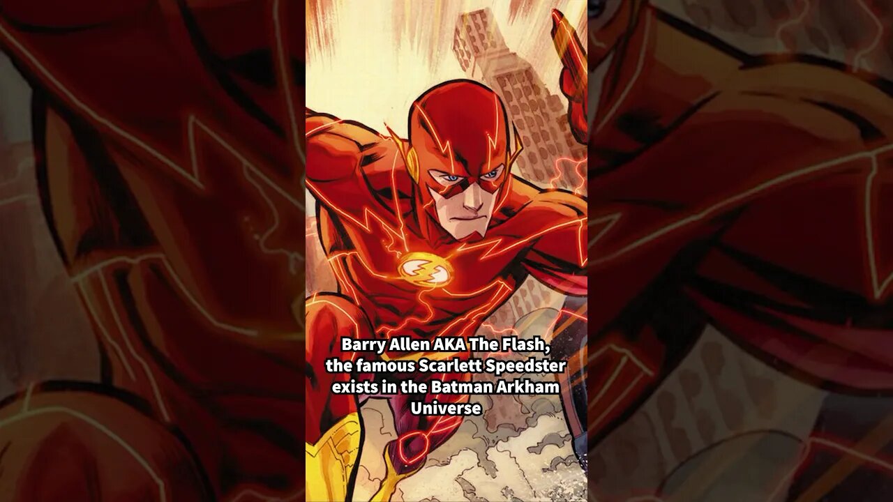 The Flash in the Batman Arkham Series #shorts