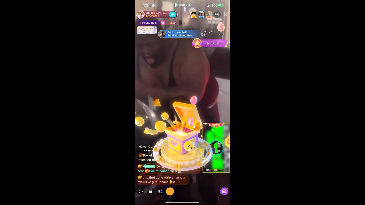 Tomikay playing the victim
