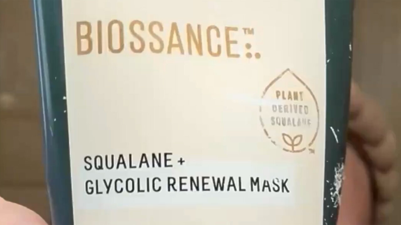 Give Your Face a Makeover - Biossance Glycolic Renewal Mask