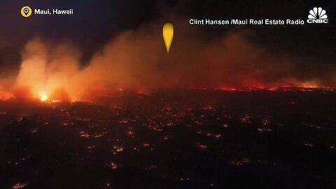 Historic Hawaii town destroyed by wildfire