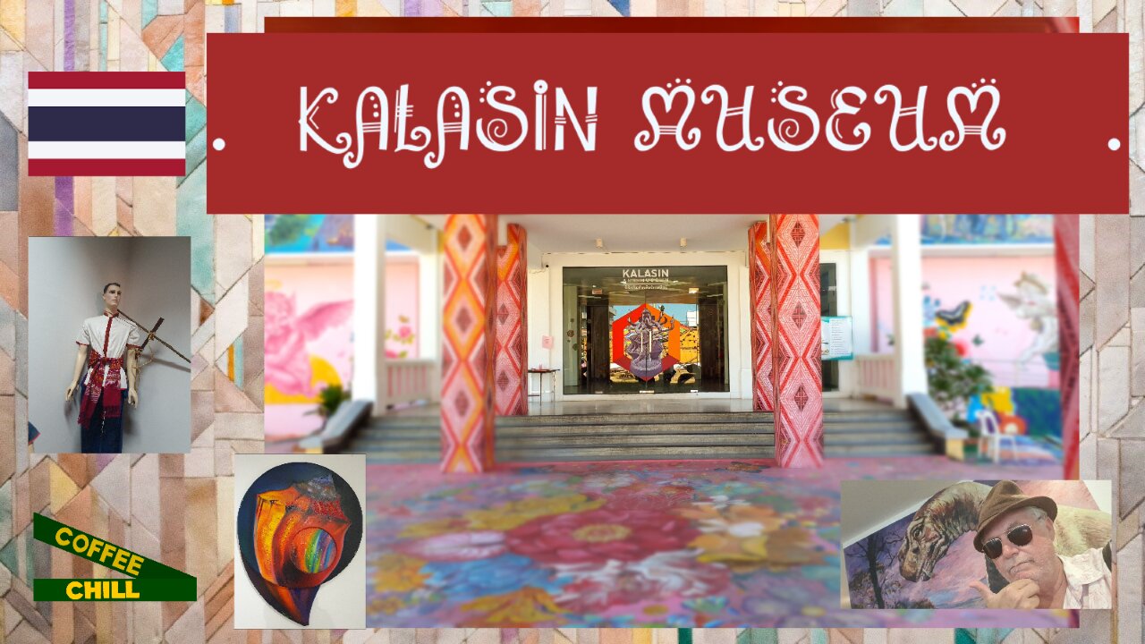 KALASIN CITY ART MUSEUM - กาฬสินธุ์ พิพิธภัณฑ์ - North East Thailand #kalasin #isaan #thaivlogs TV