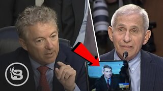 Rand Paul TRIGGERS Fauci Into MELTDOWN Showing Video of His Own Words in Hearing