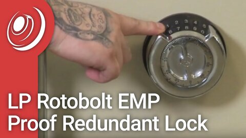 LP Rotobolt EMP Proof Redundant Lock (Dial Combo & Digital Lock) Video