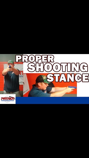 Carter shows his pistol shooting stance and why it's different than Jeff's