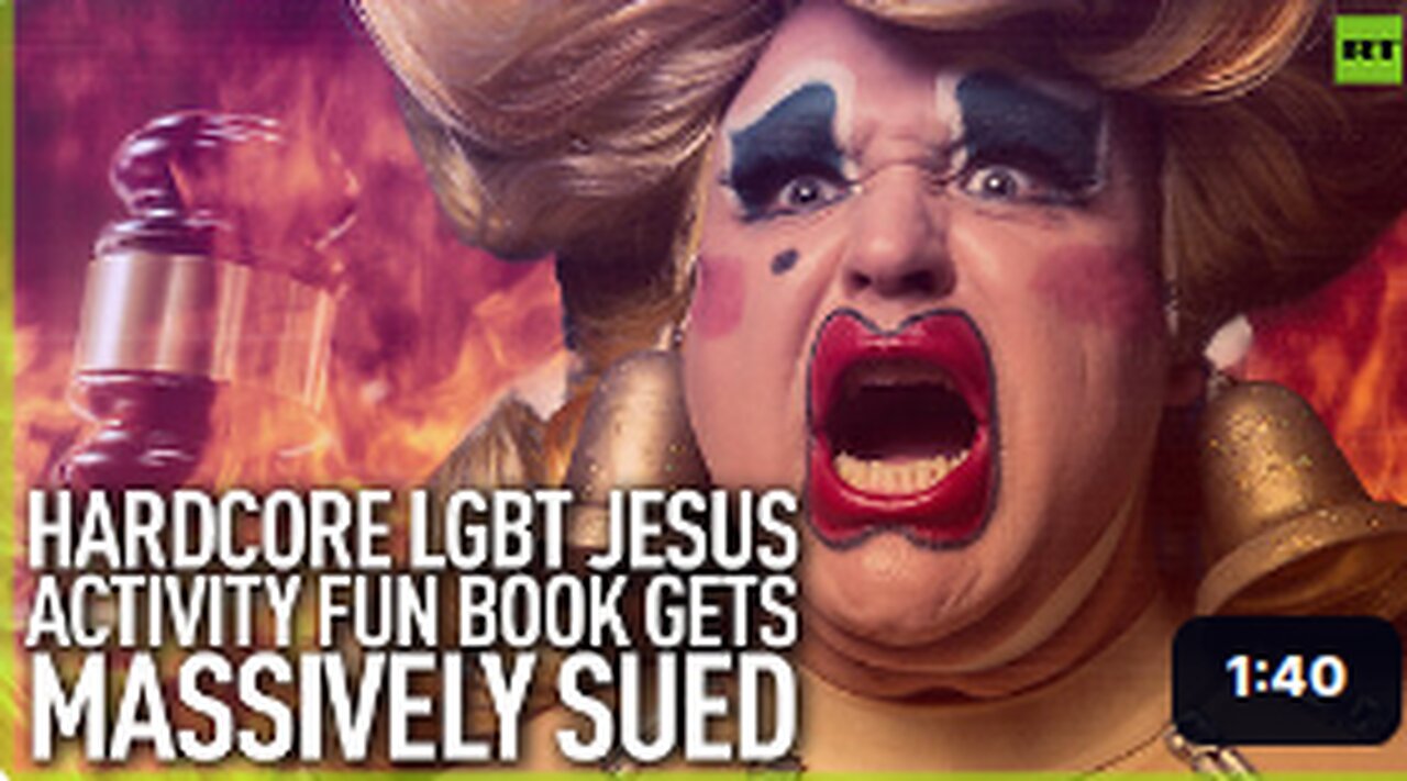 Hardcore LGBT Jesus activity fun book gets massively sued